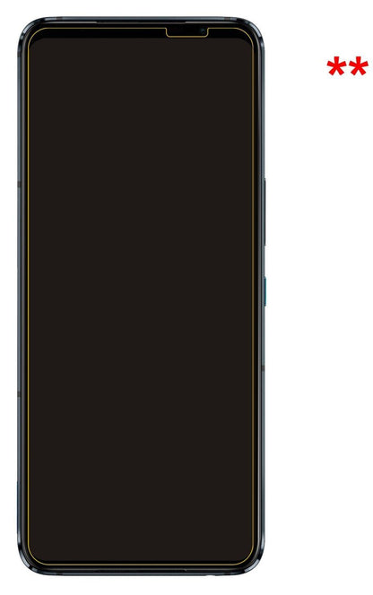 9H Clear Screen Protector for Asus ROG Phone 5 Pro – Shatterproof, Crystal Clear | dipos