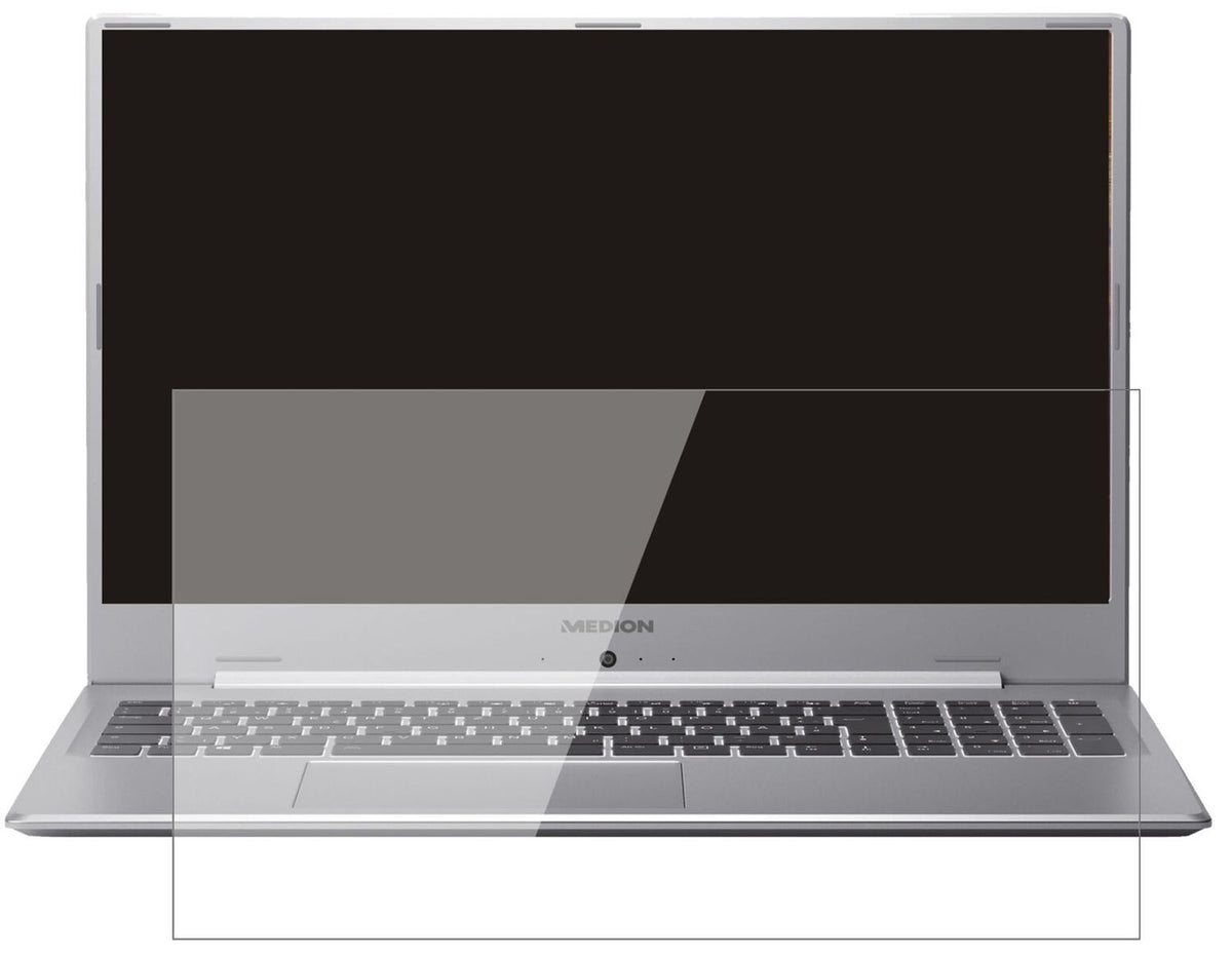 9H Clear Screen Protector for Medion Akoya S17405 – Shatterproof, Crystal Clear | dipos