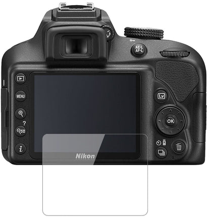9H Clear Screen Protector for Nikon 3400 – Shatterproof, Crystal Clear | dipos