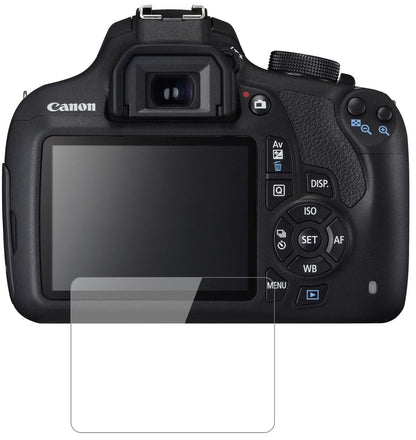 9H Clear Screen Protector for Canon EOS 1200D – Shatterproof, Crystal Clear | dipos
