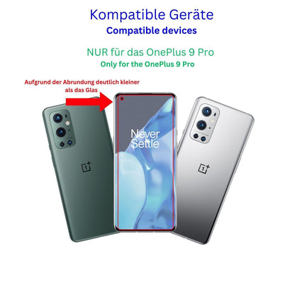 9H Clear Screen Protector for OnePlus 9 Pro – Shatterproof, Crystal Clear | dipos