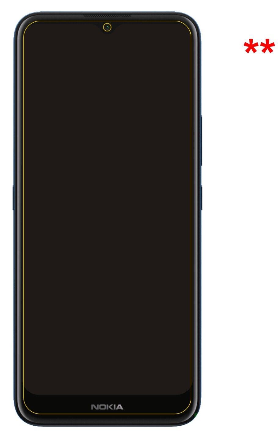 9H Clear Screen Protector for Nokia C20 – Shatterproof, Crystal Clear | dipos
