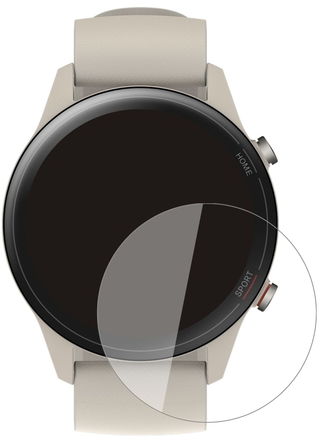 9H Clear Screen Protector for Xiaomi Mi Watch – Shatterproof, Crystal Clear | dipos