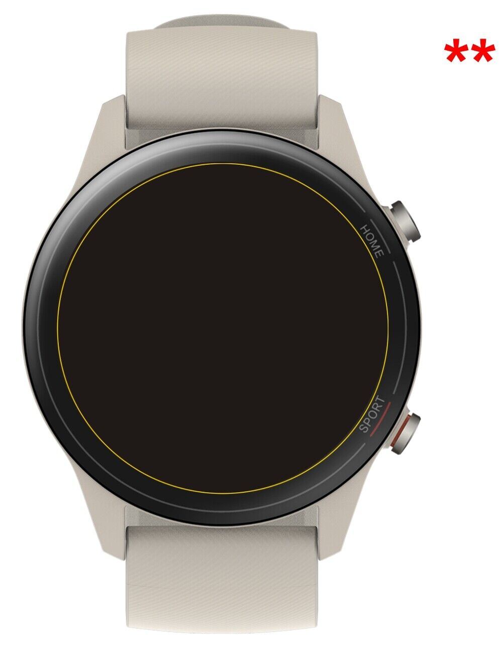 9H Clear Screen Protector for Xiaomi Mi Watch – Shatterproof, Crystal Clear | dipos