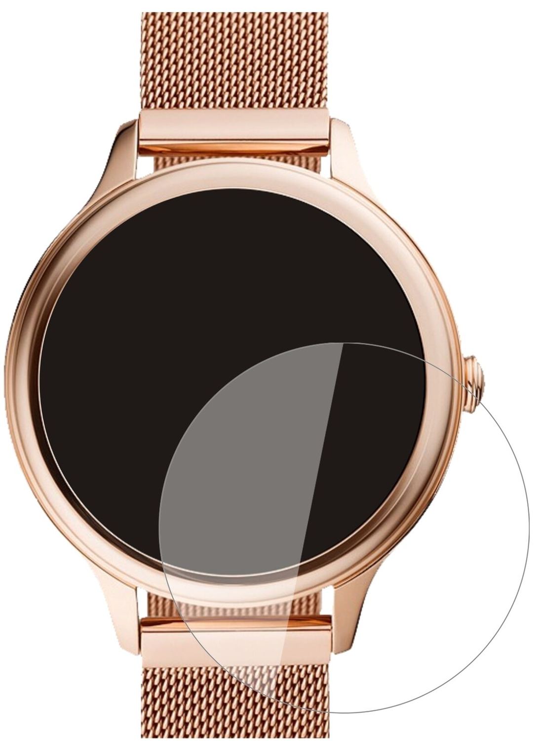 9H Clear Screen Protector for Fossil Gen 5E (42mm) – Shatterproof, Crystal Clear | dipos