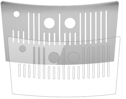 9H Clear Drip Tray Protective Film for NIVONA NICR 626 – Shatterproof, Crystal Clear
