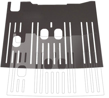 9H Matte Drip Tray Protective Film for De Longhi Dinamica Plus ECAM 370.85 SB
