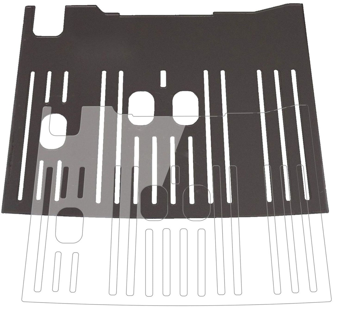 9H Clear Drip Tray Protective Film for De Longhi Dinamica Plus ECAM 376.95 T