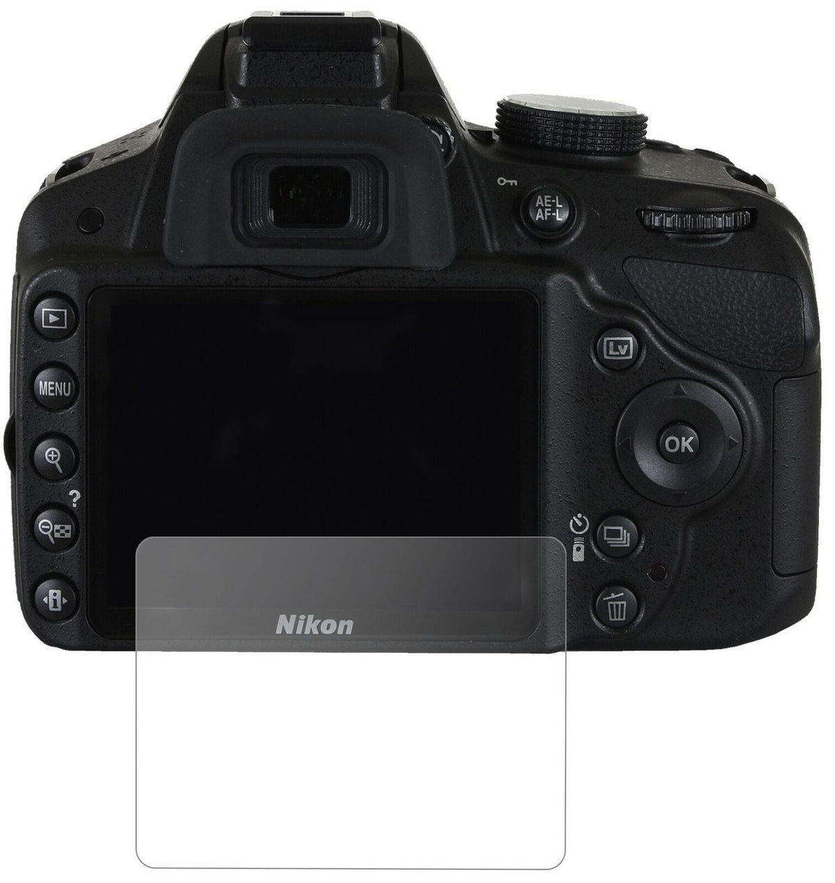 9H Matte Screen Protector for Nikon D3200 – Anti-Glare, Shatterproof | dipos
