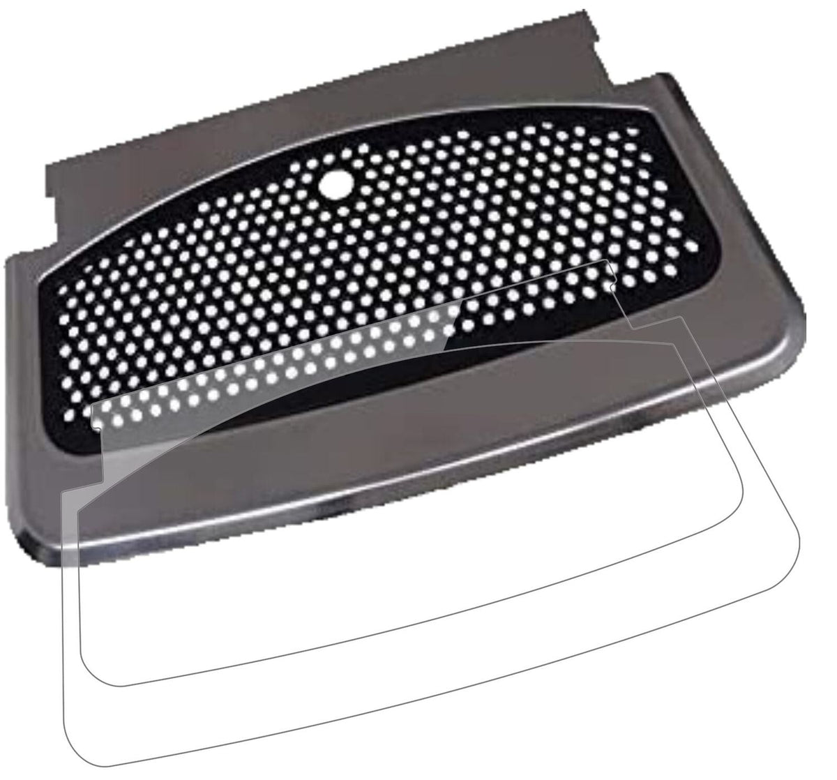 Screen Protector for SAECO Xelsis 7682 Cup tray cover Flexible Glass 9H dipos