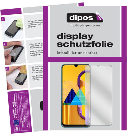5x Screen Protector for Samsung Galaxy M30s Protection Crystal Clear dipos