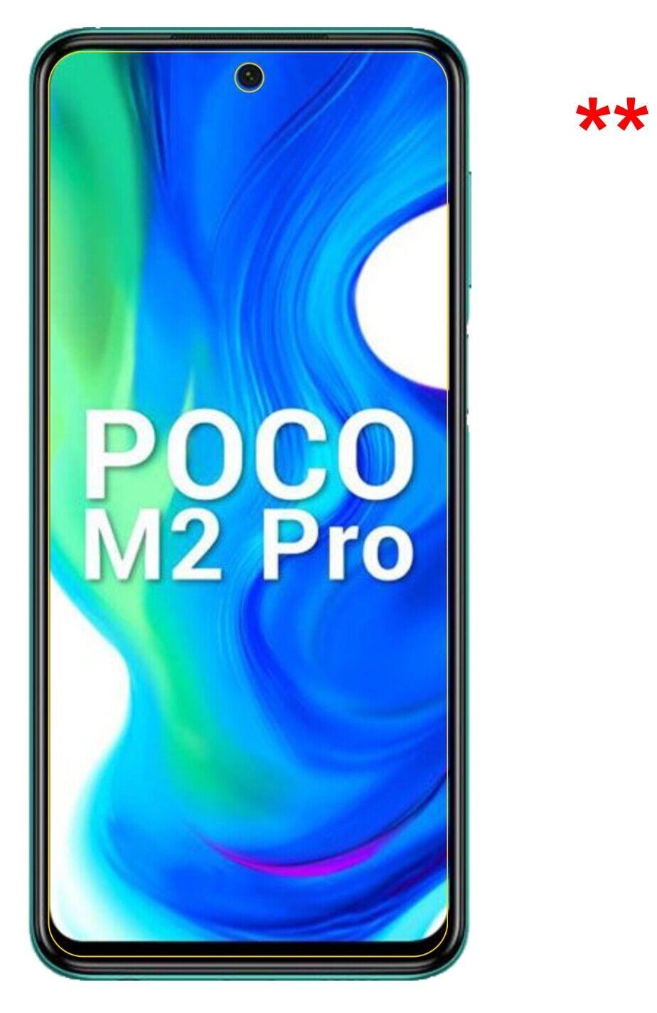 Screen Protector for Poco M2 Pro Flexible Glass 9H dipos