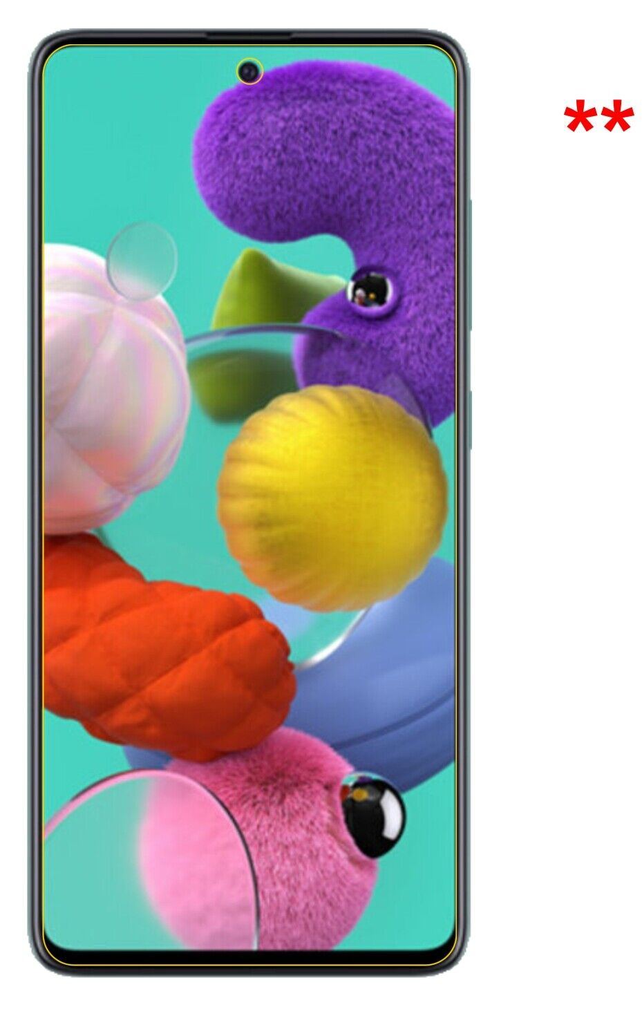 9H Matte Screen Protector for Samsung Galaxy A71 – Anti-Glare, Shatterproof | dipos