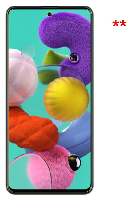 9H Matte Screen Protector for Samsung Galaxy A71 – Anti-Glare, Shatterproof | dipos