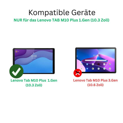 9H Clear Screen Protector for Lenovo M10 Plus – Shatterproof, Crystal Clear | dipos