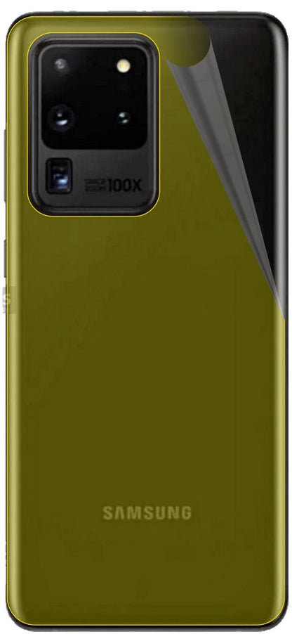 2x Screen Protector for Samsung Galaxy S20 Ultra 5G back Protective Film covers