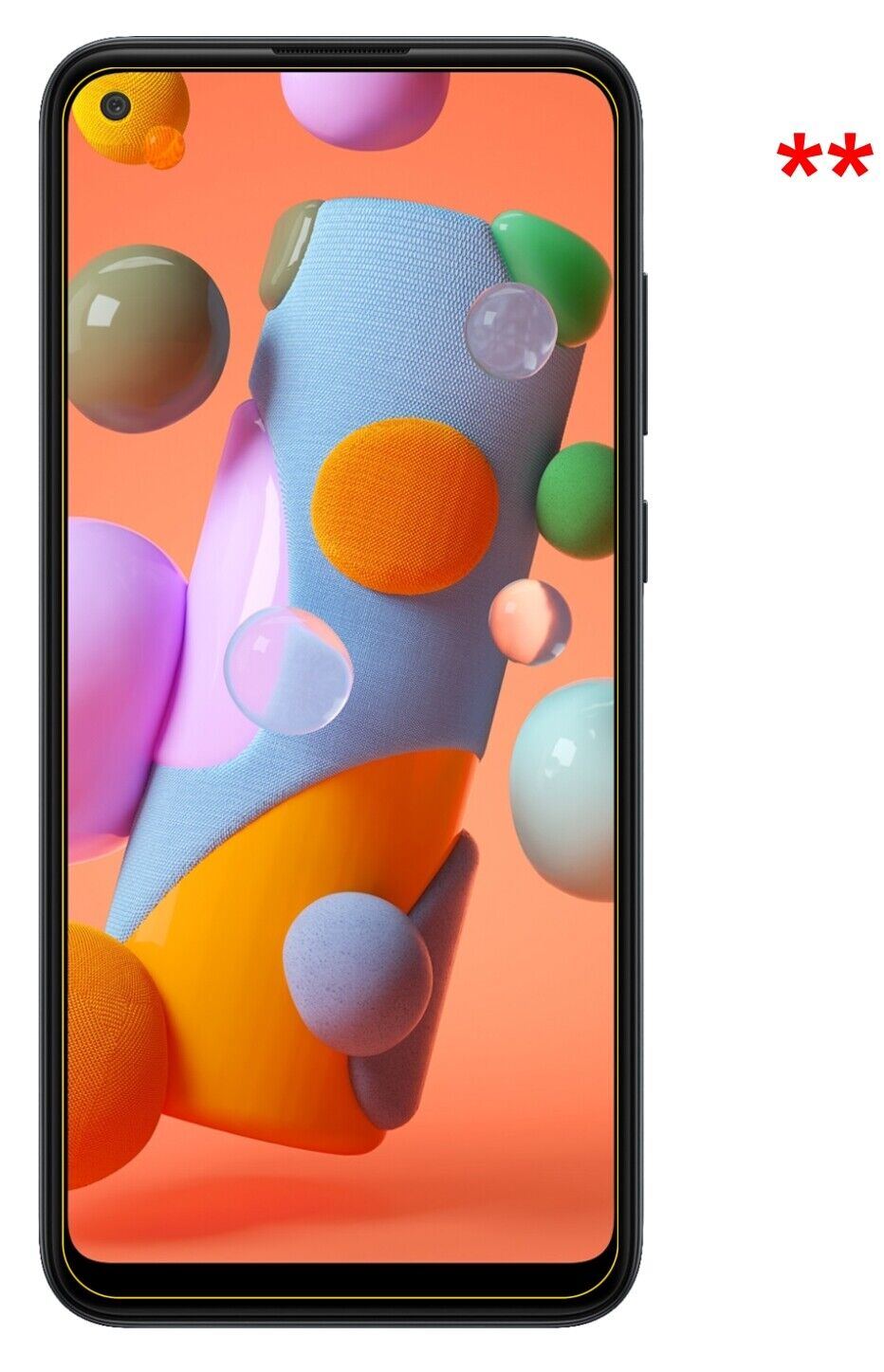 Screen Protector for Samsung Galaxy A11 matte Flexible Glass 9H dipos