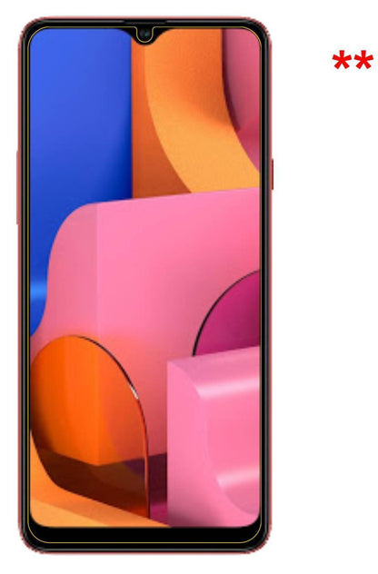 9H Clear Screen Protector for Samsung Galaxy A20s – Shatterproof, Crystal Clear | dipos