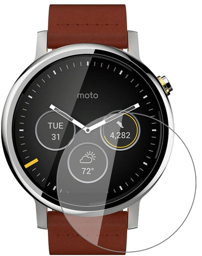 9H Clear Screen Protector for Motorola Moto 360 (2019) – Shatterproof, Crystal Clear