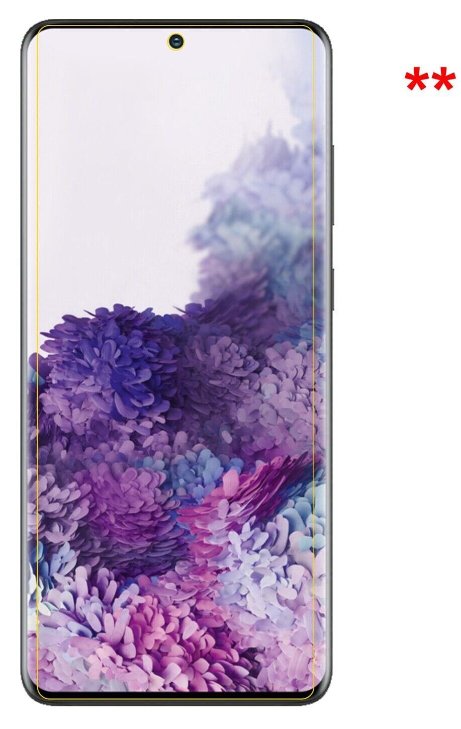 Screen Protector for Samsung Galaxy S20 Plus 5G Flexible Glass 9H dipos