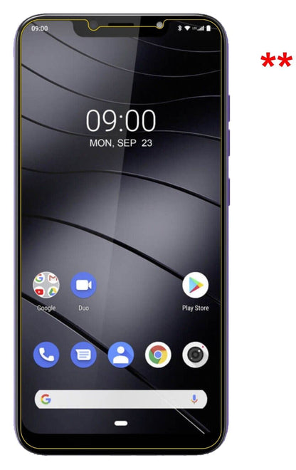 Screen Protector for Gigaset GS195 Pummelphone matte Flexible Glass 9H dipos