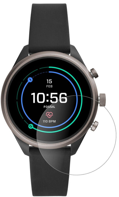 9H Matte Screen Protector for Fossil Sport Smartwatch – Anti-Glare, Shatterproof | dipos