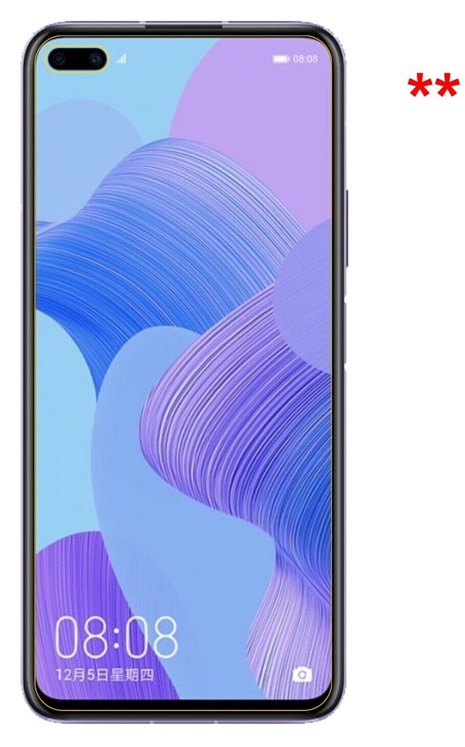 9H Clear Screen Protector for Honor V30 5G – Shatterproof, Crystal Clear | dipos