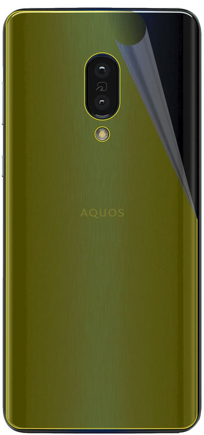 2x Screen Protector for Sharp Aquos Zero 2 back Protective Film covers 100%