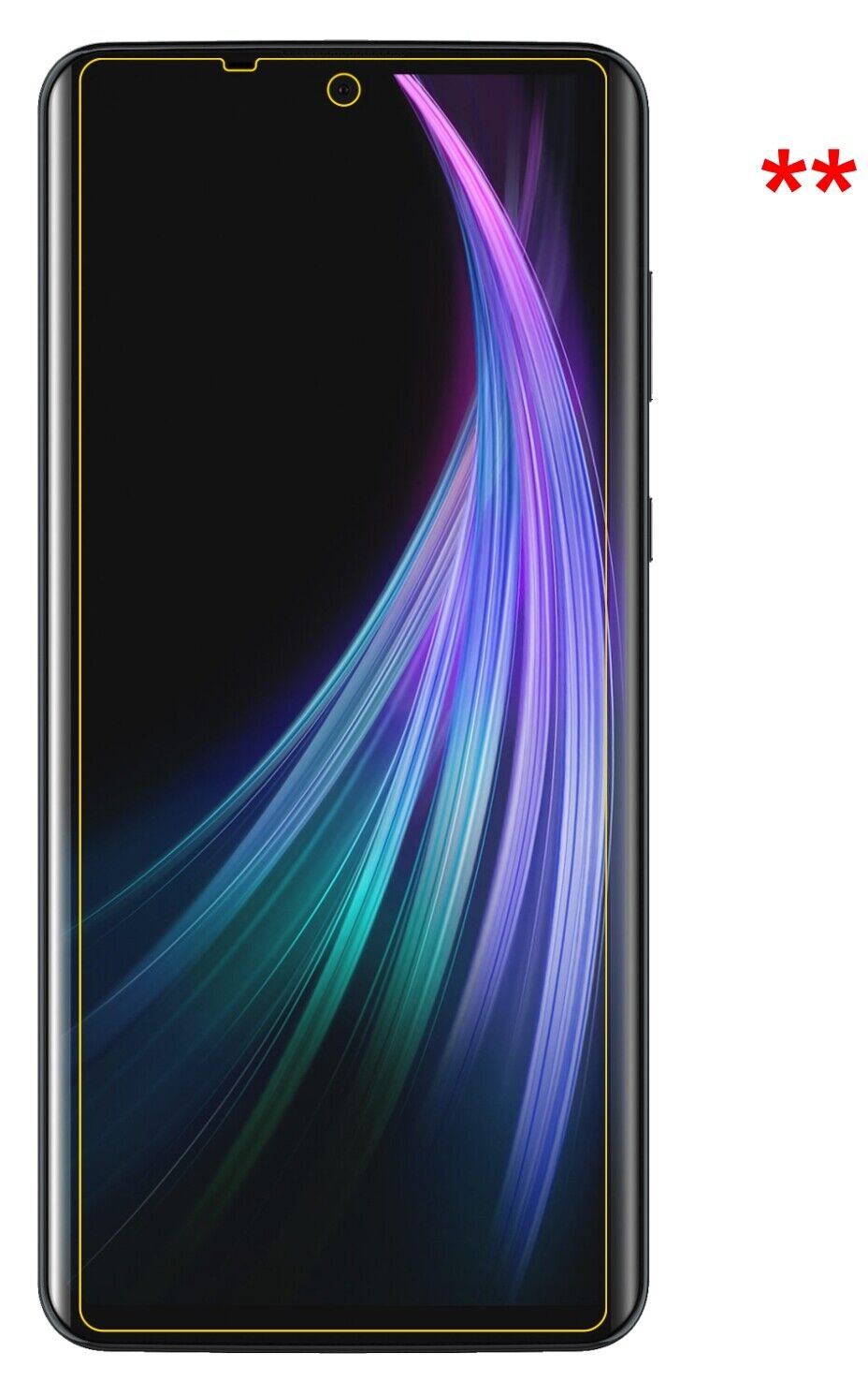 9H Clear Screen Protector for Sharp Aquos Zero 2 – Shatterproof, Crystal Clear | dipos