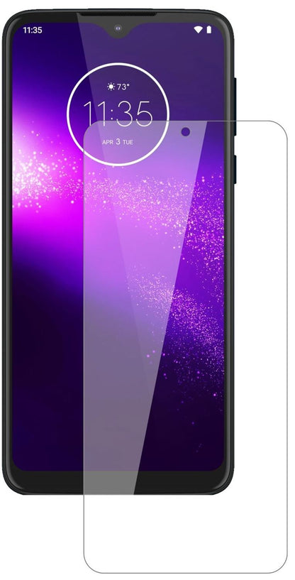 9H Clear Screen Protector for Motorola One Macro – Shatterproof, Crystal Clear | dipos