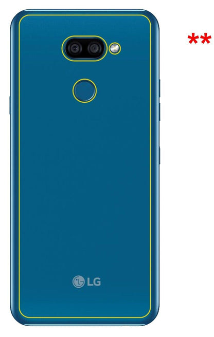 9H Clear Back Protector for LG K40s – Shatterproof, Crystal Clear | dipos