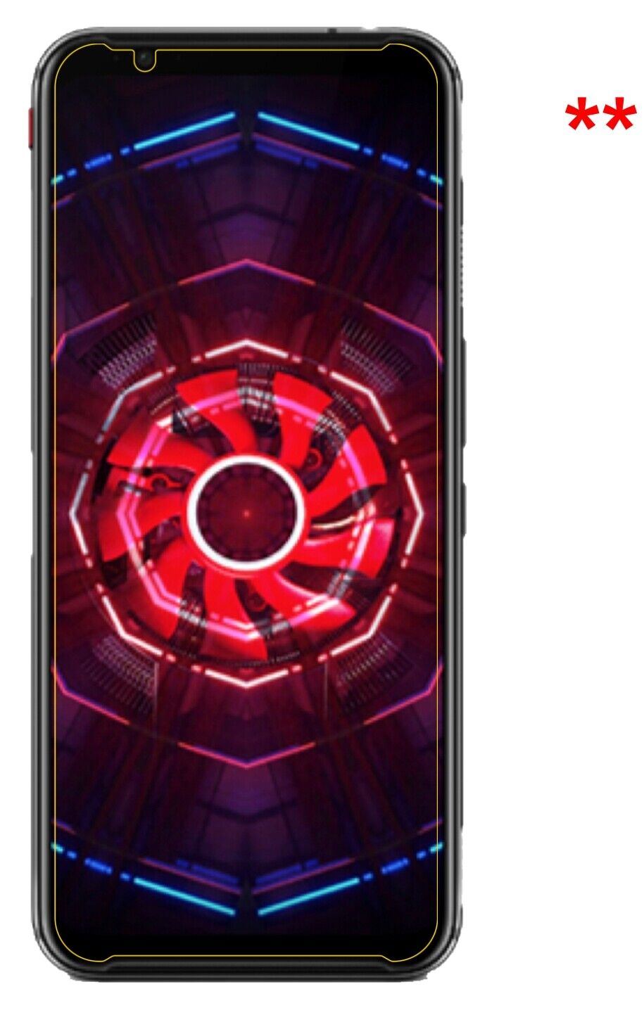 dipos 1x 9H Clear Screen Protector for Nubia Red Magic 3
