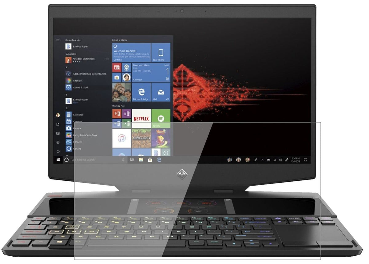 9H Clear Screen Protector for HP Omen X 2S – Shatterproof, Crystal Clear | dipos