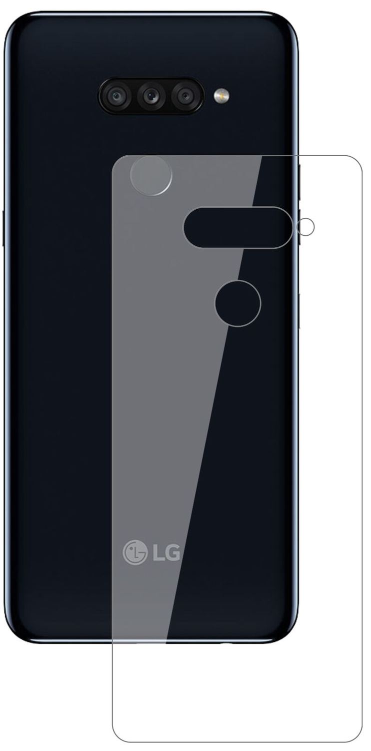 9H Clear Back Protector for LG K50S – Shatterproof, Crystal Clear | dipos