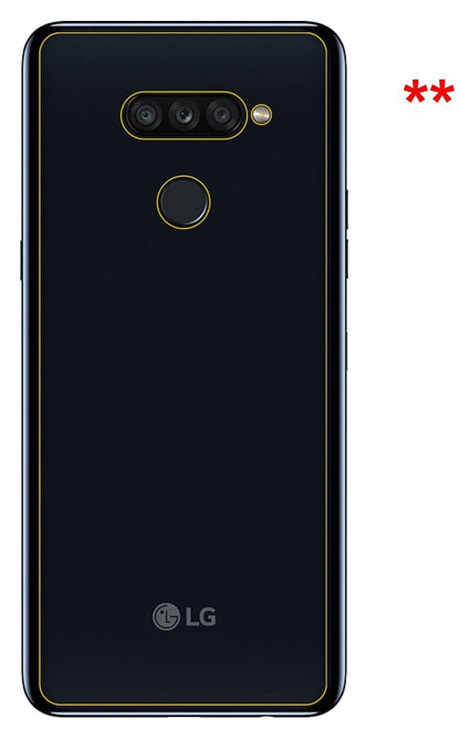 9H Clear Back Protector for LG K50S – Shatterproof, Crystal Clear | dipos