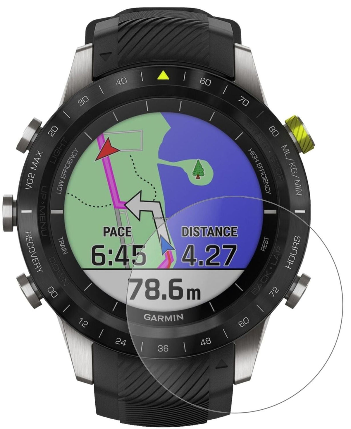 Screen Protector for I Garmin MARQ Athlete I matte I Flexible Glass 9H dipos
