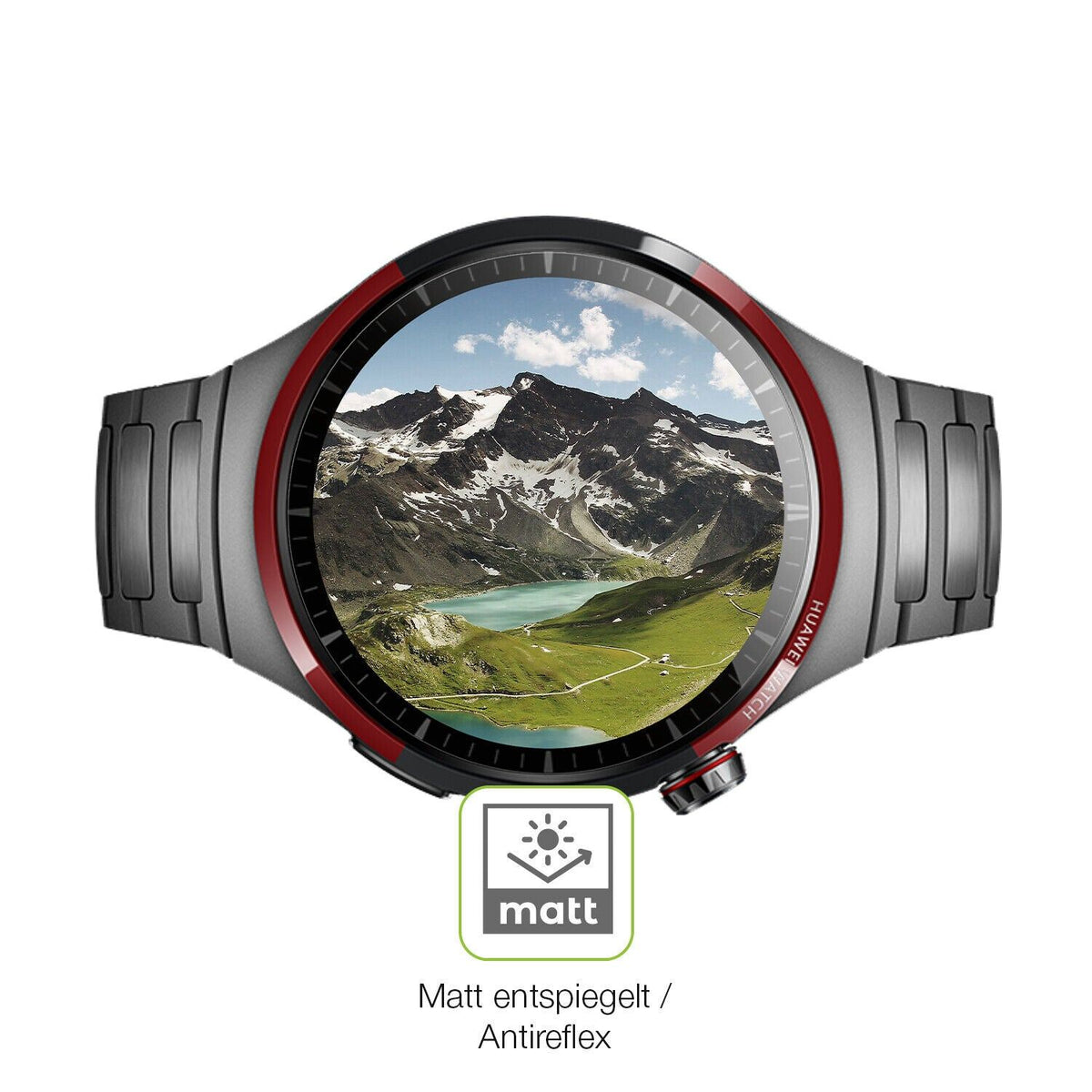 dipos FLEX 2x Matte Screen Protector for Huawei Watch 4 Pro Space Edition