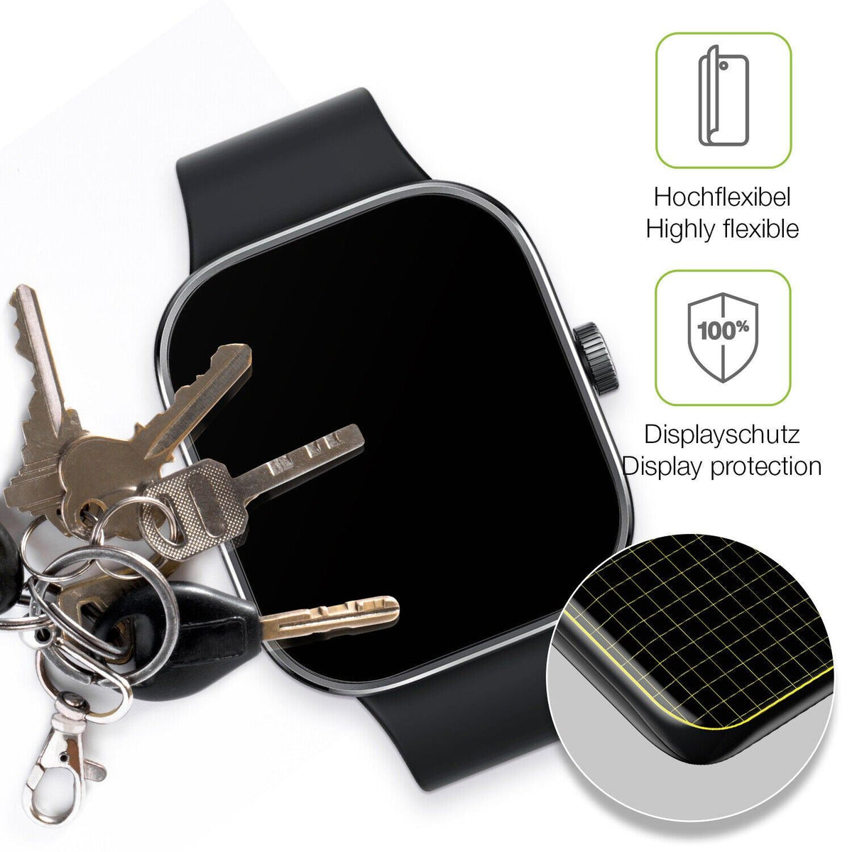 dipos FLEX 2x Matte Screen Protector for Xiaomi Redmi Watch 4