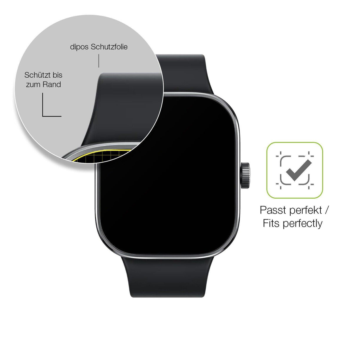 dipos FLEX 2x Matte Screen Protector for Xiaomi Redmi Watch 4