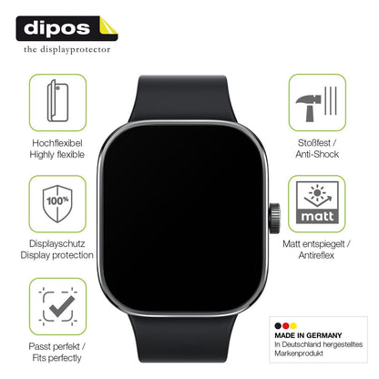 dipos FLEX 2x Matte Screen Protector for Xiaomi Redmi Watch 4