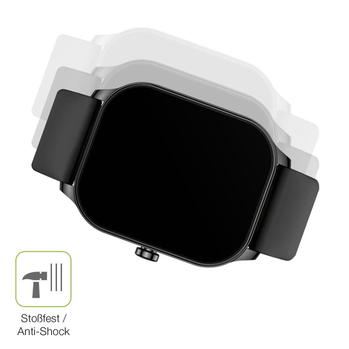 dipos FLEX 2x Matte Screen Protector for Amazfit Pop 3s