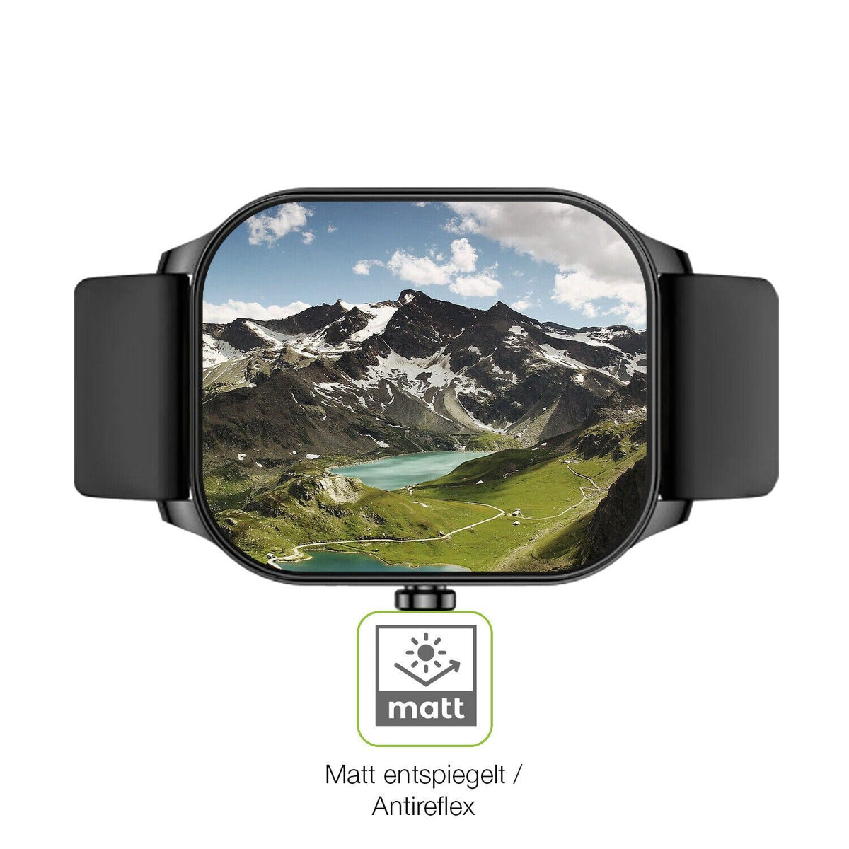 dipos FLEX 2x Matte Screen Protector for Amazfit Pop 3s