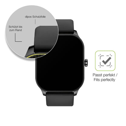 dipos FLEX 2x Matte Screen Protector for Amazfit Pop 3s