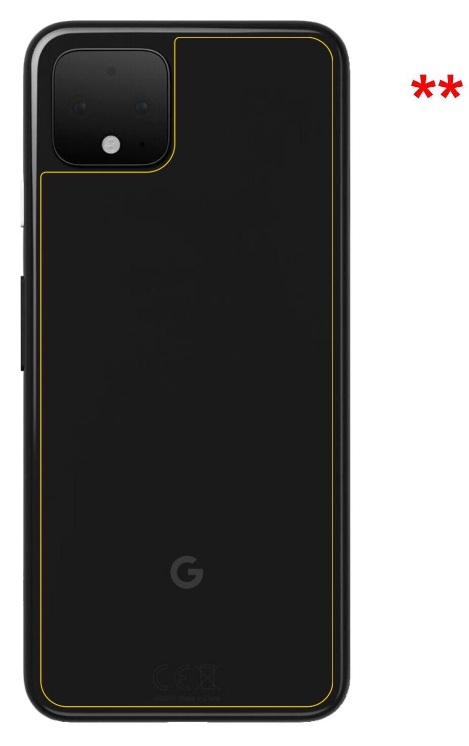 9H Matte Back Protector for Google Pixel 4 – Anti-Glare, Shatterproof | dipos