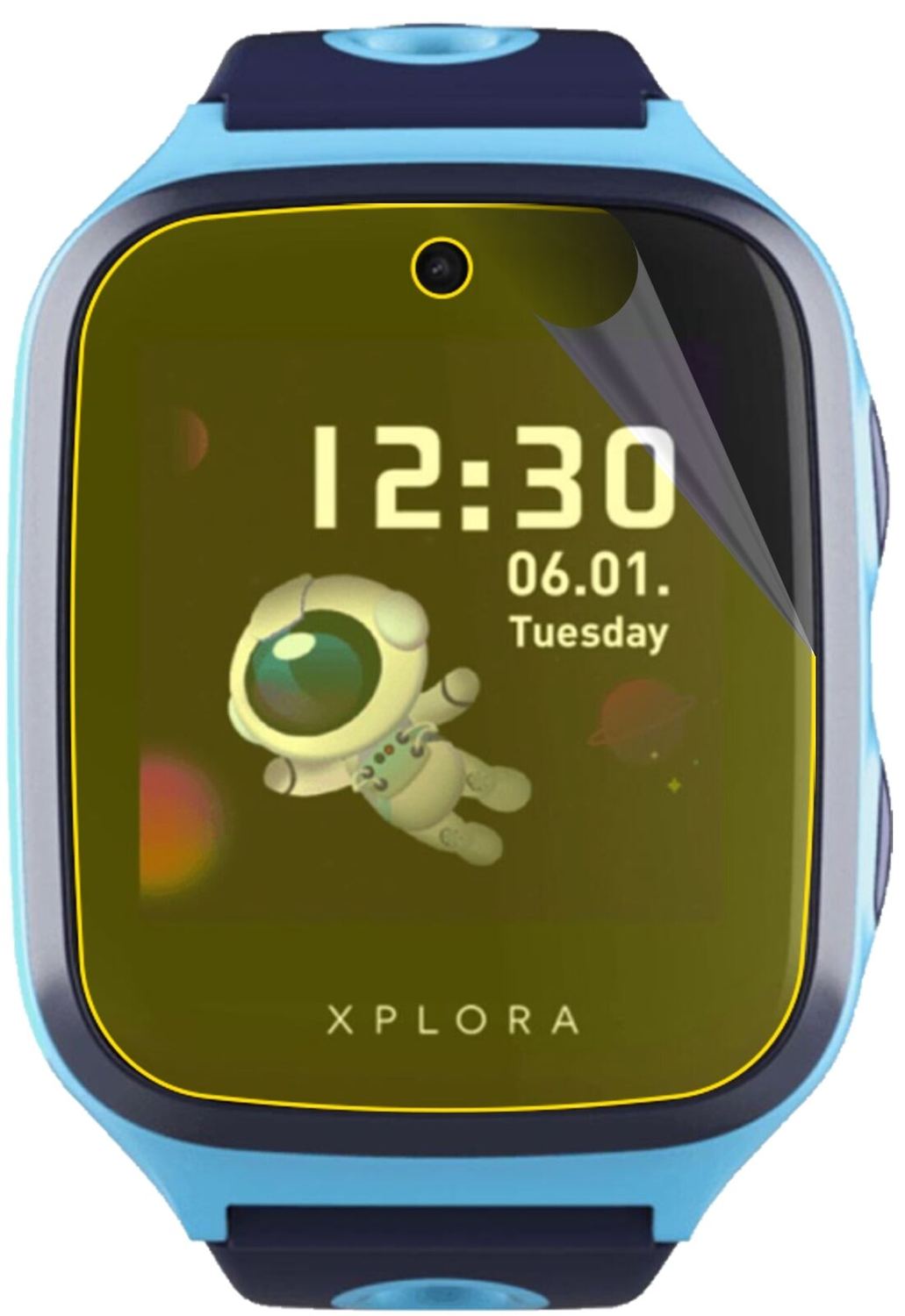 2x Full Cover Screen Protector for Xplora X4 – Covers Curved Edges | dipos