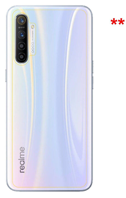 dipos 1x 9H Clear Screen Protector for Oppo Realme XT Rückseite
