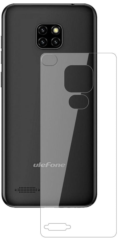 dipos 1x 9H Clear Screen Protector for Ulefone Note 7P Rückseite