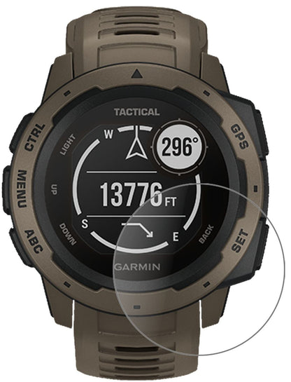 dipos 1x 9H Matte Screen Protector for Garmin Instinct Tactical Edition