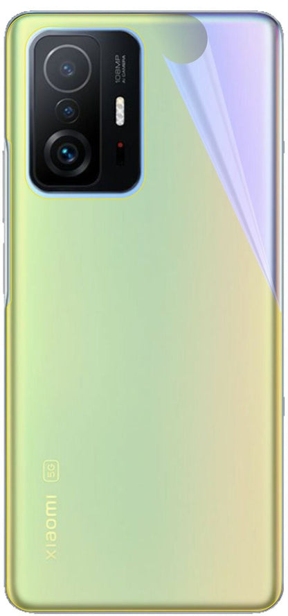 2x Full Cover Back Protector for Xiaomi 11T Pro – Covers Curved Edges | dipos