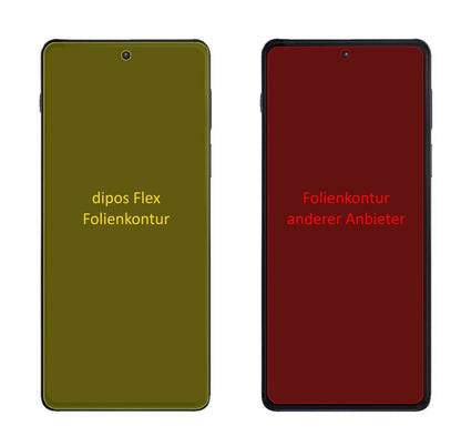 2x Screen Protector for Motorola Edge S Pro Protective Film covers 100% dipos